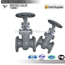 Válvula de puerta de vástago de levantamiento maneja válvula de compuerta de presión de agua con precios para el suministro de gas de aceite de agua